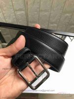 AAA Adjustable Prada Leather Belt - SS Buckle
